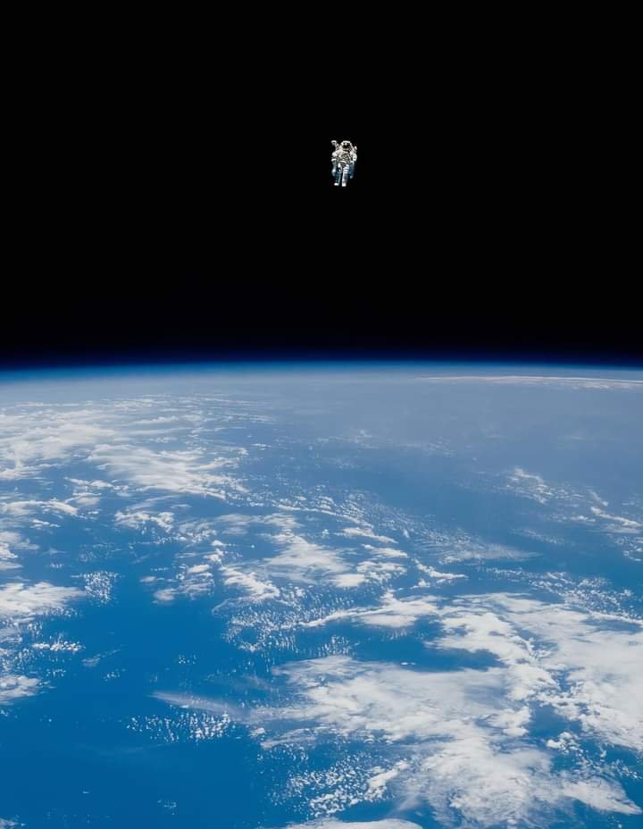 Bruce McCandless II and the First Untethered Spacewalk