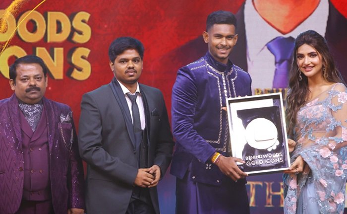 Pathirana Wins Prestigious Behindwoods Gold Icon Award 2024