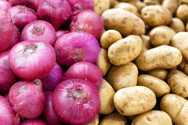 Import Levy on Potatoes and Onions Increased Today