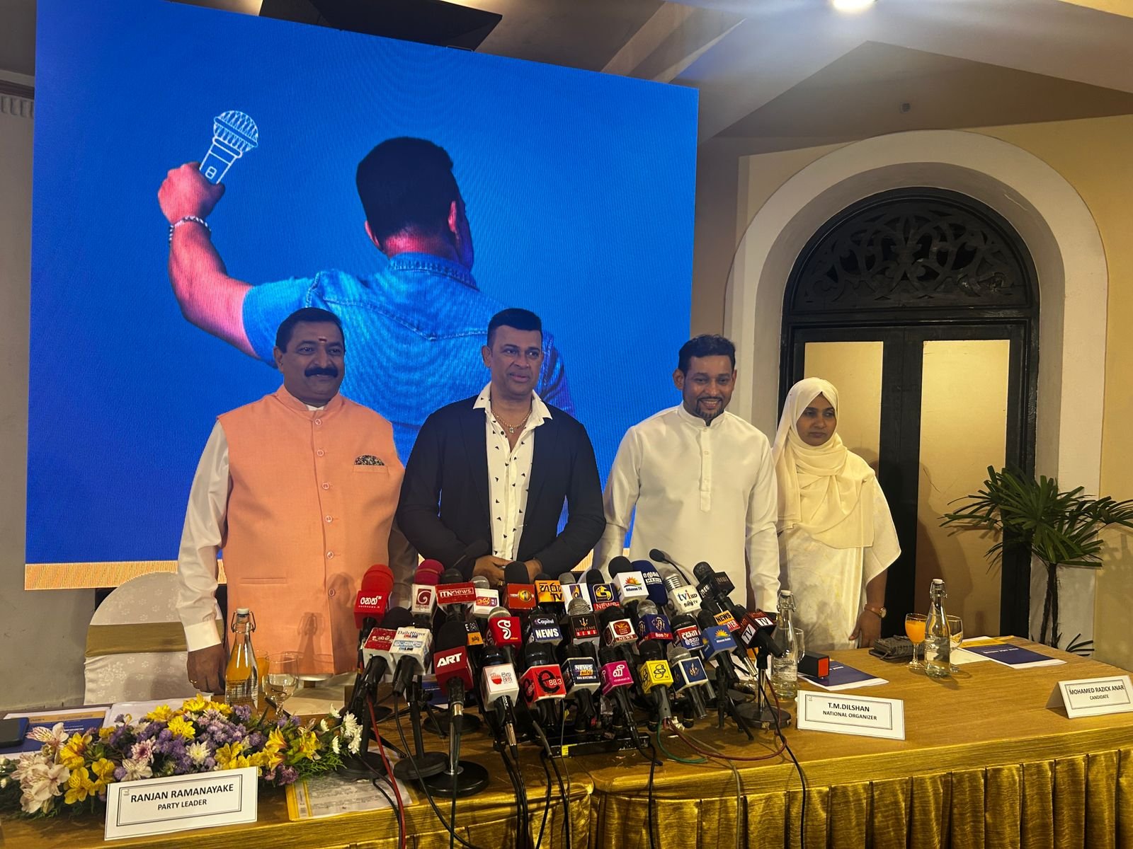 Ranjan Ramanayake & Dilshan Launch New Political Party