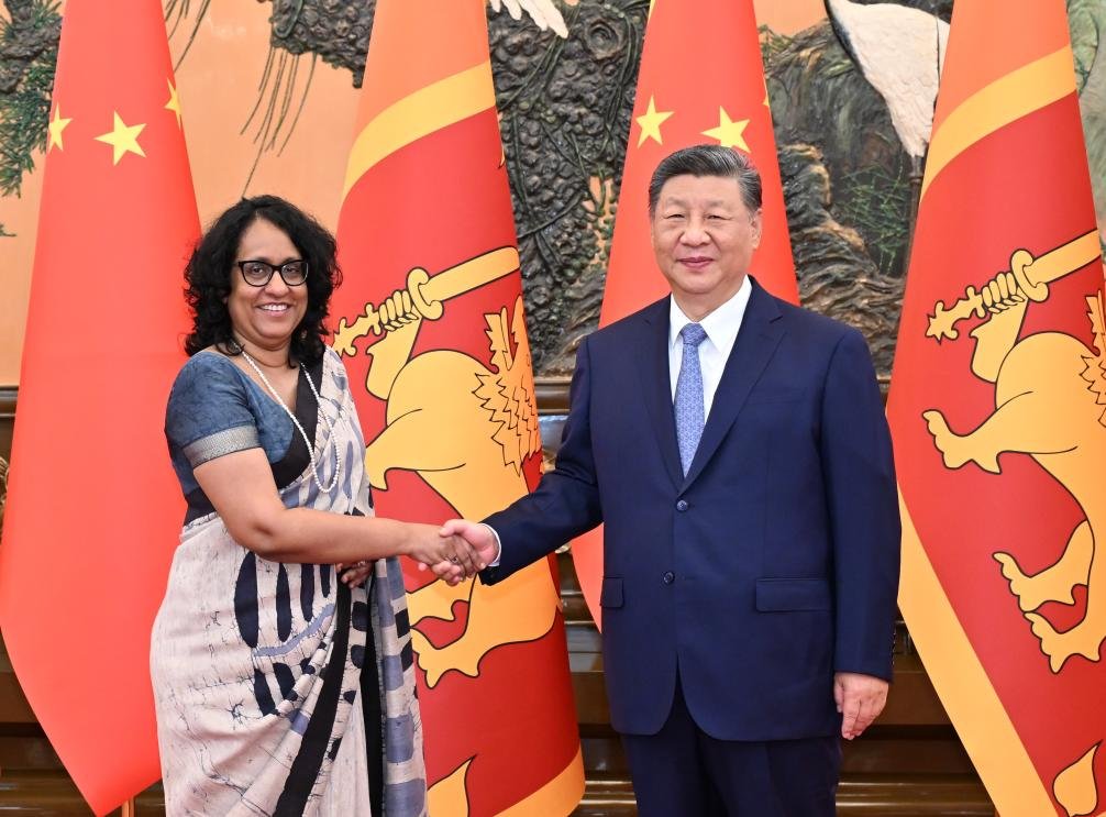 PM Harini Amarasuriya Meets Xi Jinping During China Visit